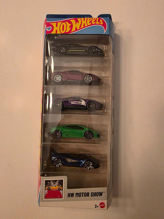 Hot Wheels HW Motor Show 5-Pack