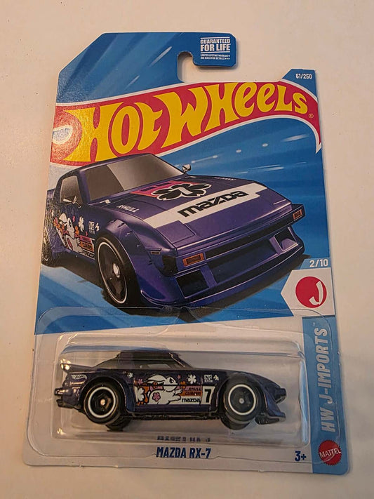 Hot Wheels Mazda RX-7 | HW J-Imports 2/10 | 61/250