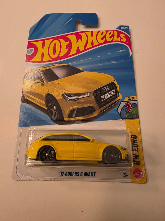 Hot Wheels '17 Audi RS 6 Avant | HW Euro 2/10 | 66/250
