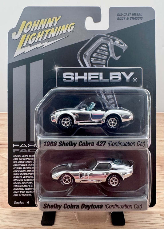 Johnny Lightning Shelby Cobra 427 & Daytona | Shelby 2-Packs R1A | 2025