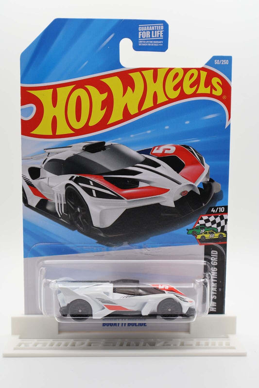 Hot Wheels Bugatti Bolide - White | HW Starting Grid 4/10 | 50/250