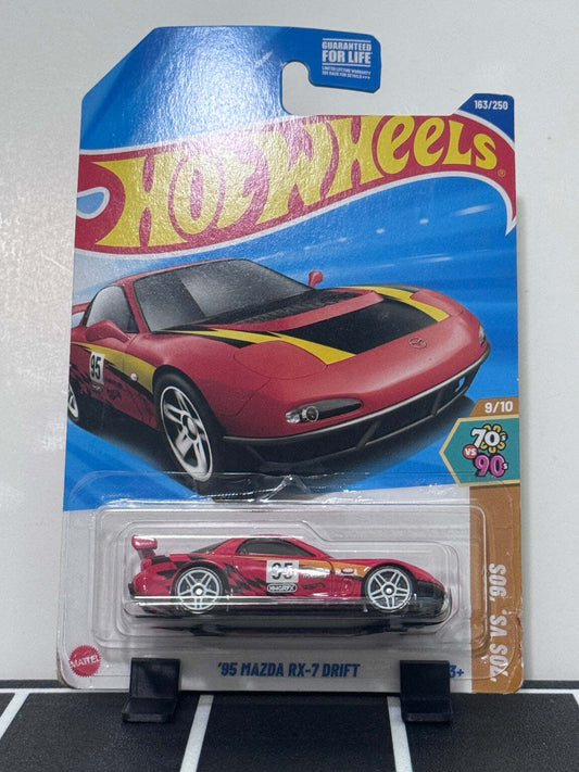 Hot Wheels '95 Mazda RX-7 Drift | '70s vs. '90s 9/10 | 163/250