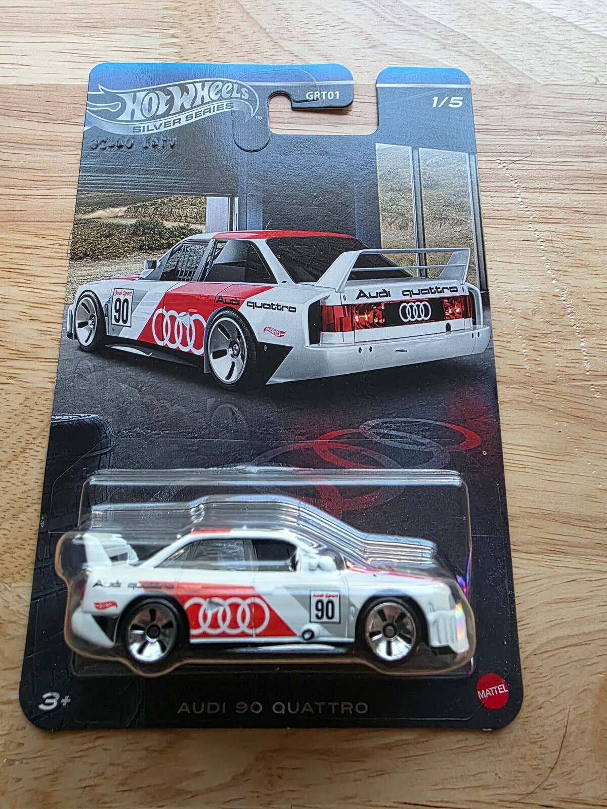 Hot Wheels Audi 90 Quattro | Audi Silver Series 1/5 | 1/5