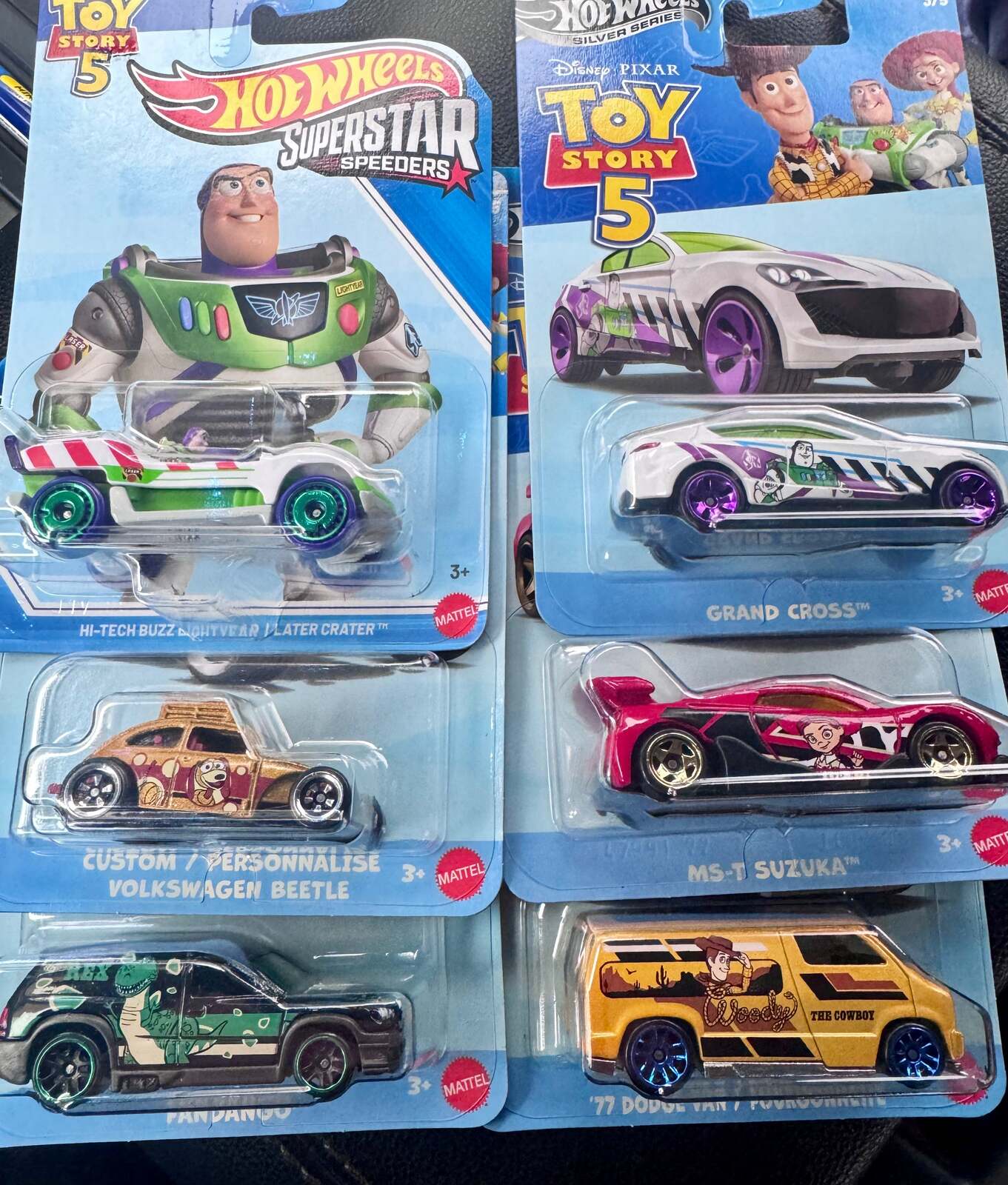 Hot Wheels Disney Pixar Toy Story 5 Set of 5