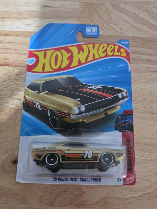 Hot Wheels '70 Dodge HEMI Challenger | Nightspeed 4/10 | 36/250