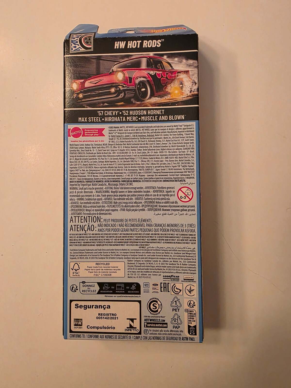 Hot Wheels HW Hot Rods 5-Pack
