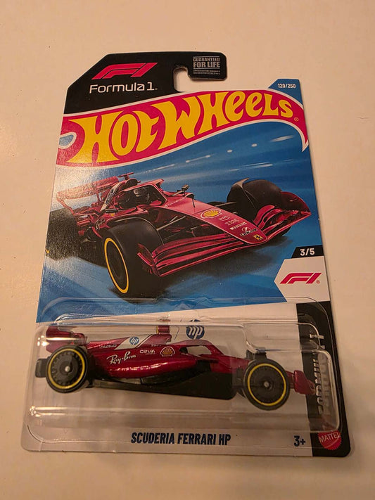 Hot Wheels Scuderia Ferrari HP | Formula 1 3/5 | 120/250