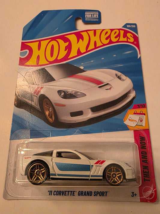Hot Wheels '11 Corvette Grand Sport | Then and Now 7/10 | 139/250
