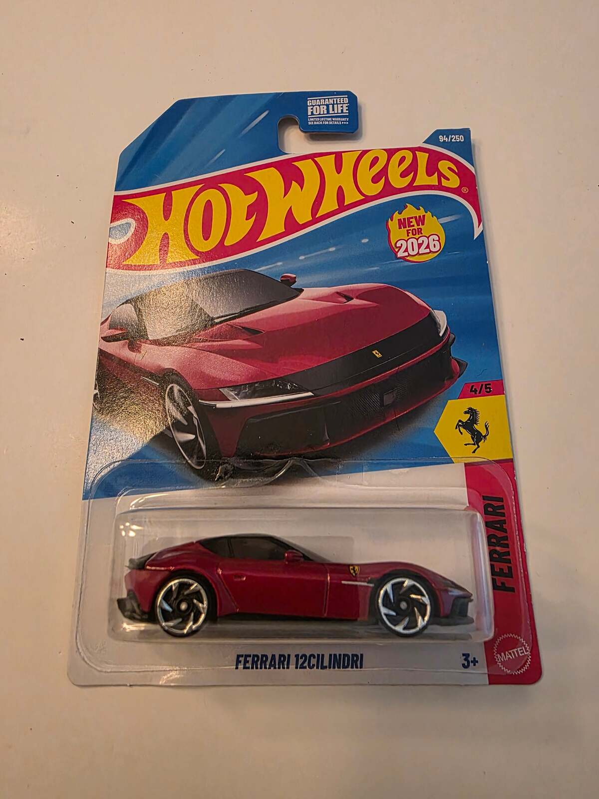 Hot Wheels Ferrari 12Cilindri | Ferrari 4/5 | 94/250