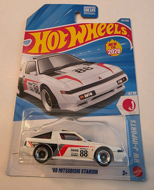 Hot Wheels '88 Mitsubishi Starion | HW J-Imports 8/10 | 177/250