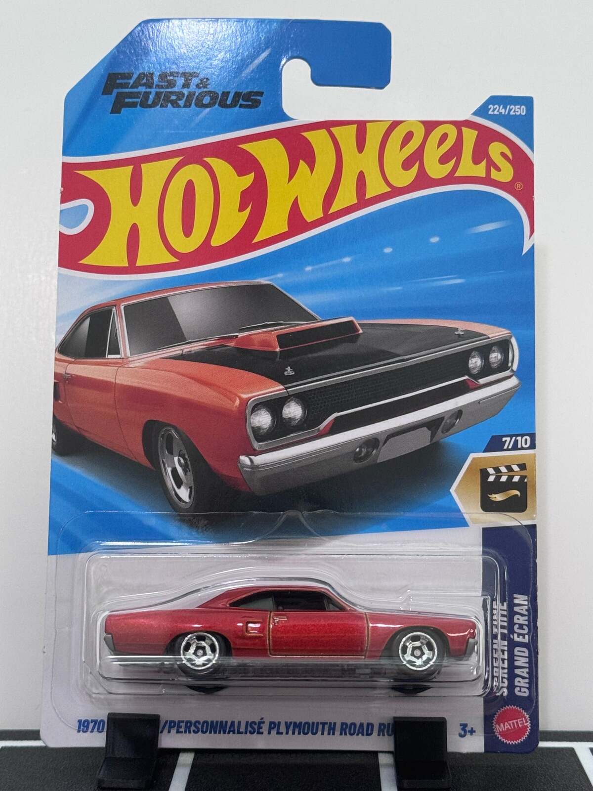 Hot Wheels 1970 Custom Plymouth Road Runner | Screen Time 7/10 | 224/250