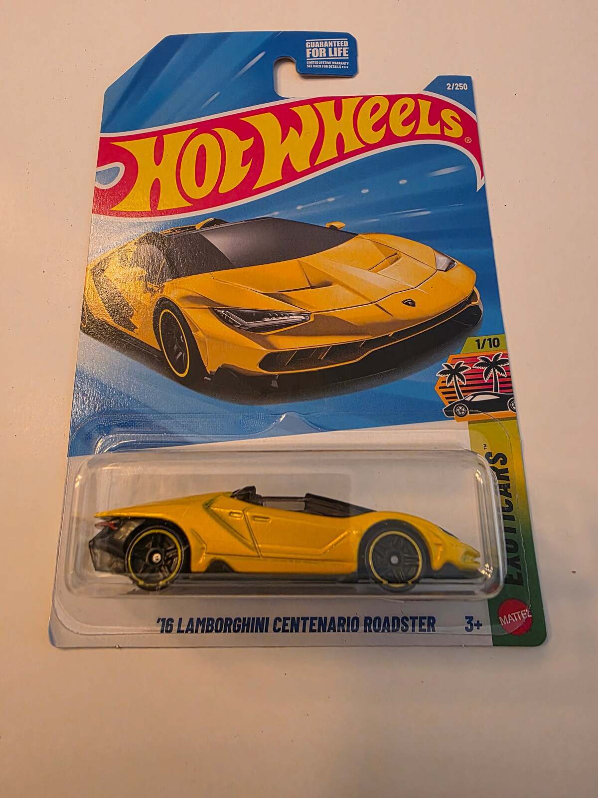 Hot Wheels '16 Lamborghini Centenario Roadster | Exotics 1/10 | 2/250