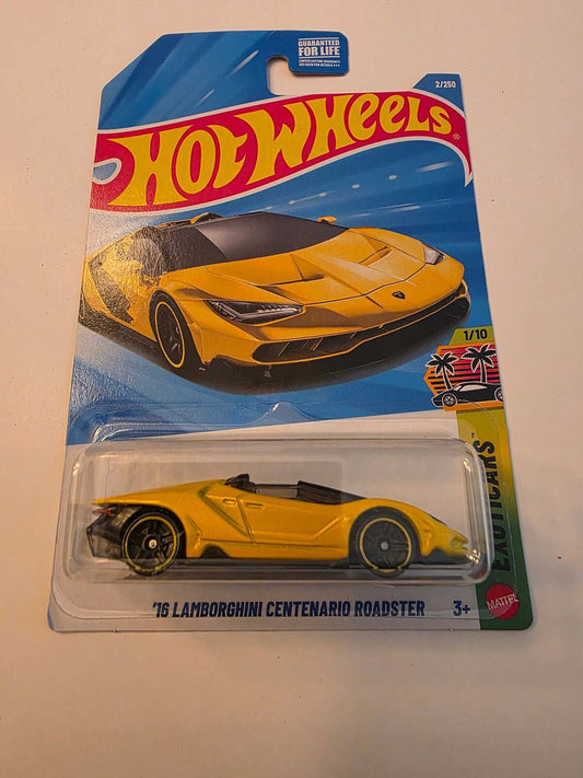 Hot Wheels '16 Lamborghini Centenario Roadster | Exotics 1/10 | 2/250