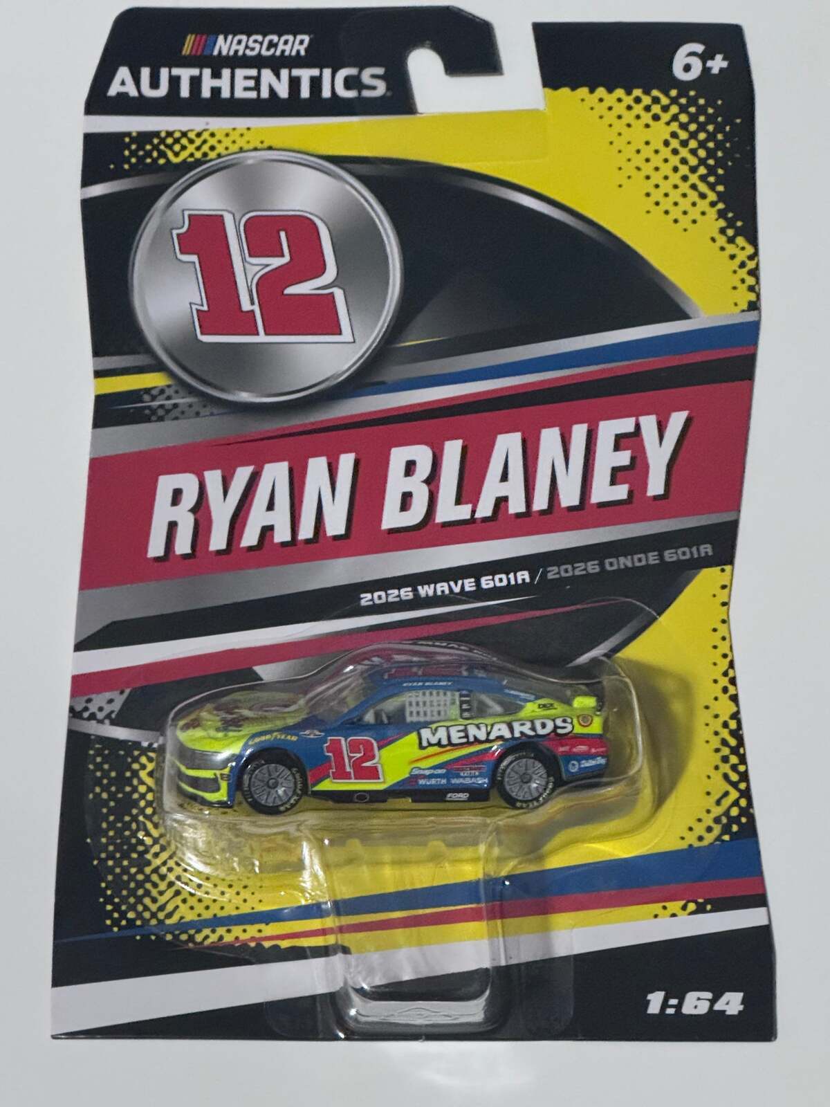 NASCAR Authentics Ryan Blaney #12 Menards 2026