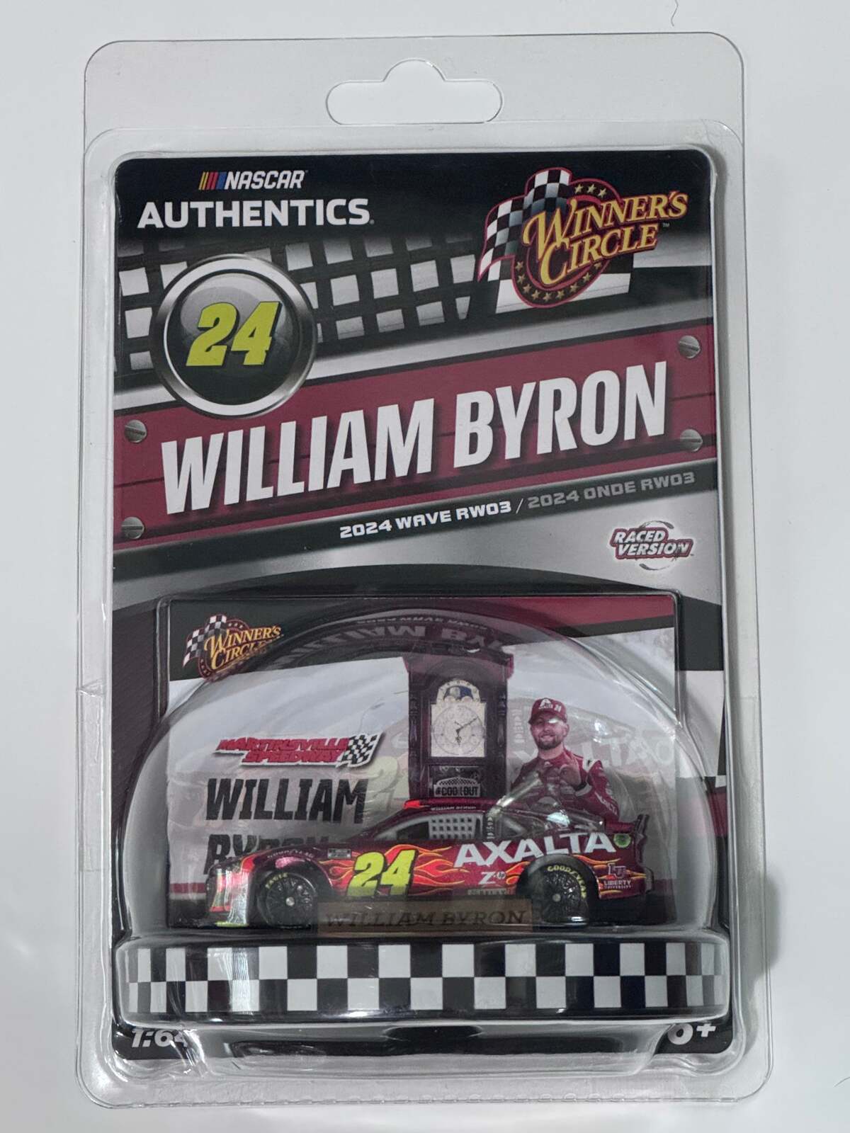 NASCAR Winner's Circle William Byron #24 Martinsville Win 2024