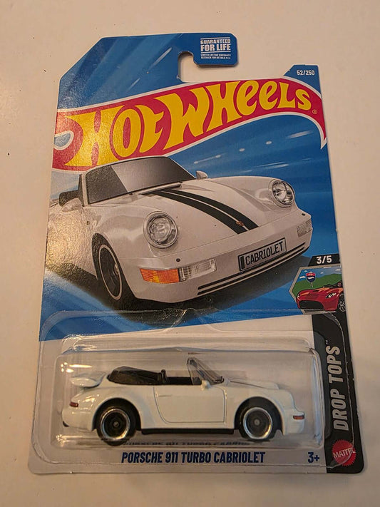 Hot Wheels Porsche 911 Turbo Cabriolet | Drop Tops 3/5 | 52/250
