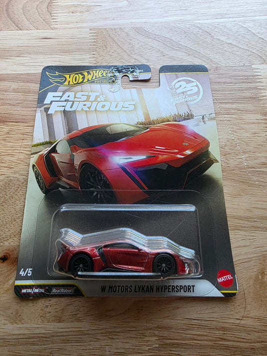 Hot Wheels W Motors Lykan Hypersport | Furious 7 4/5 | 4/5