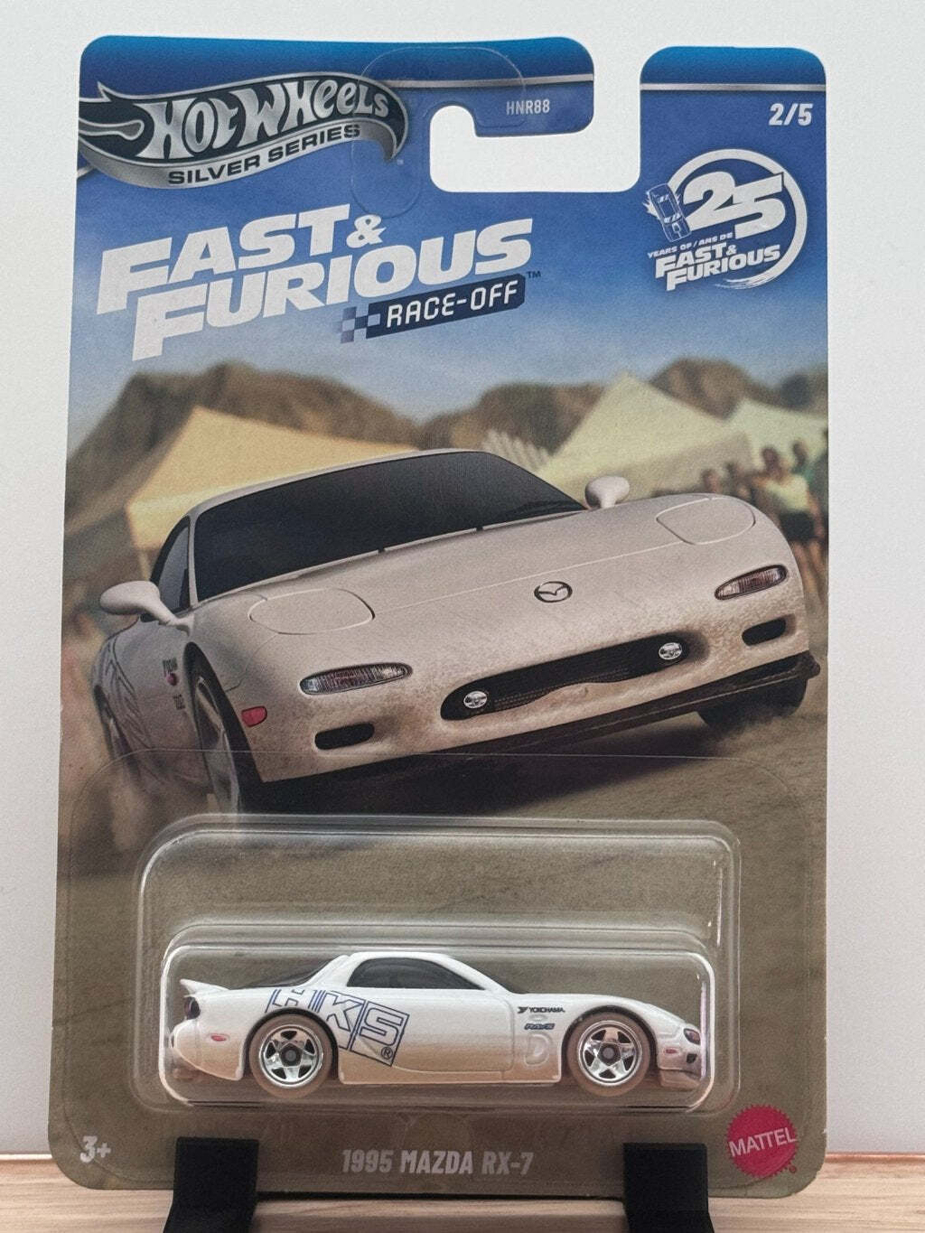 Hot Wheels Silver Series 1995 Mazda RX-7 | Fast & Furious Race-Off 2/5