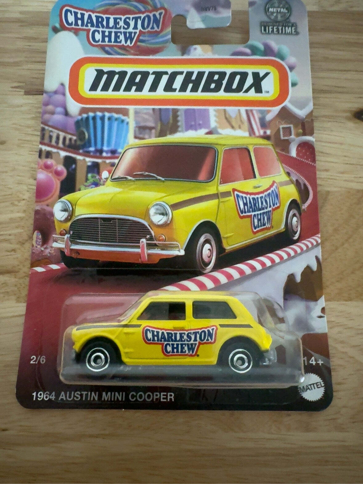 Matchbox 1964 Austin Mini Cooper | Charleston Chew 2/6