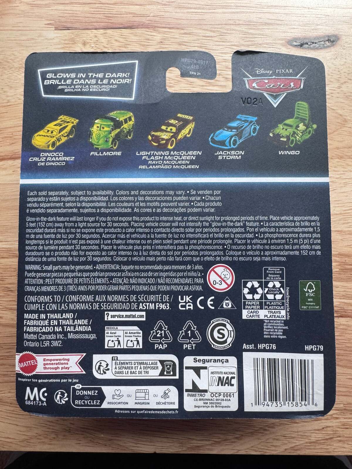 Disney Pixar Cars Ramone | Glows in the Dark