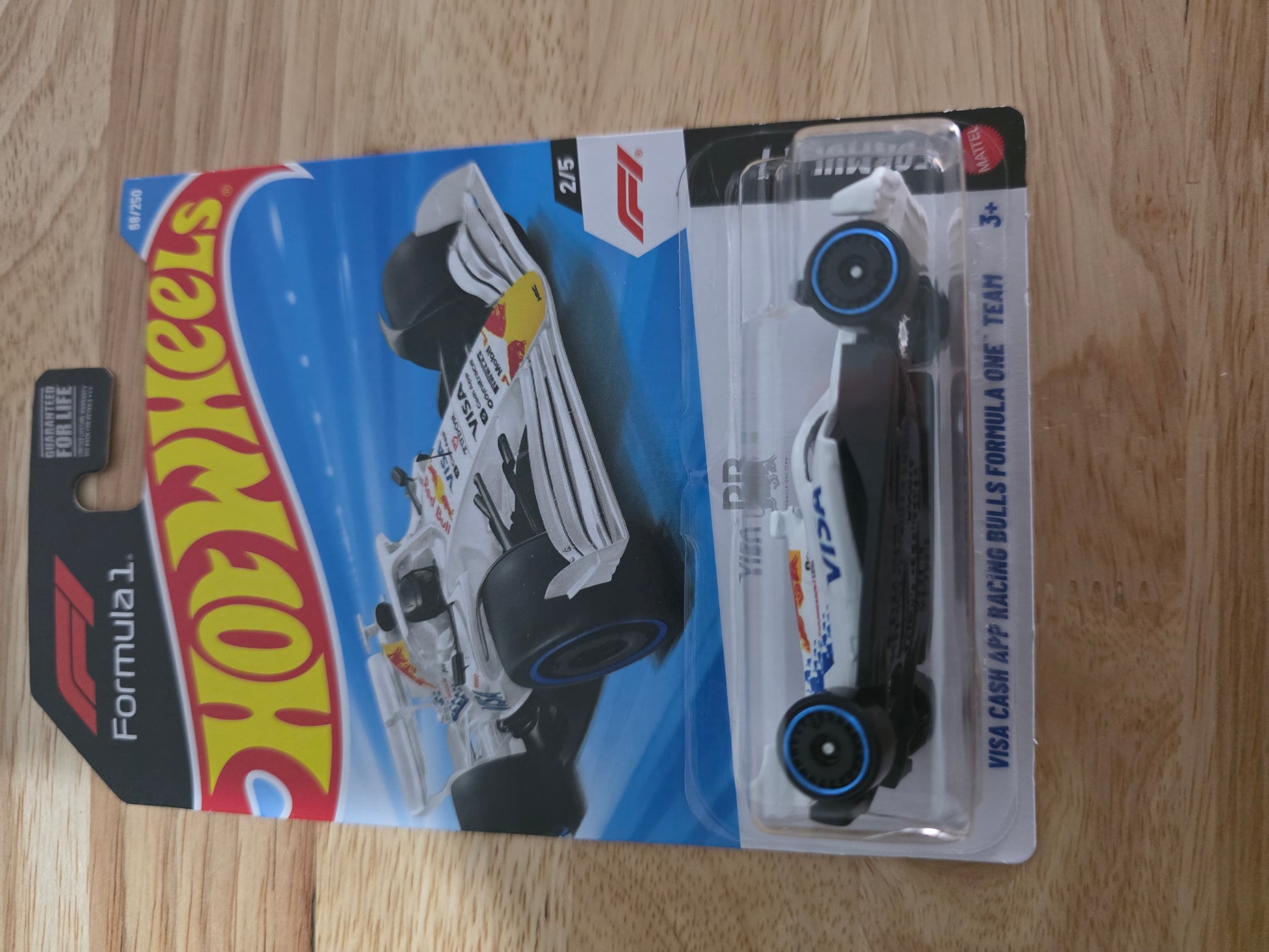 DC-0035 front - Hot Wheels Visa Cash App Racing Bulls Formula One Team