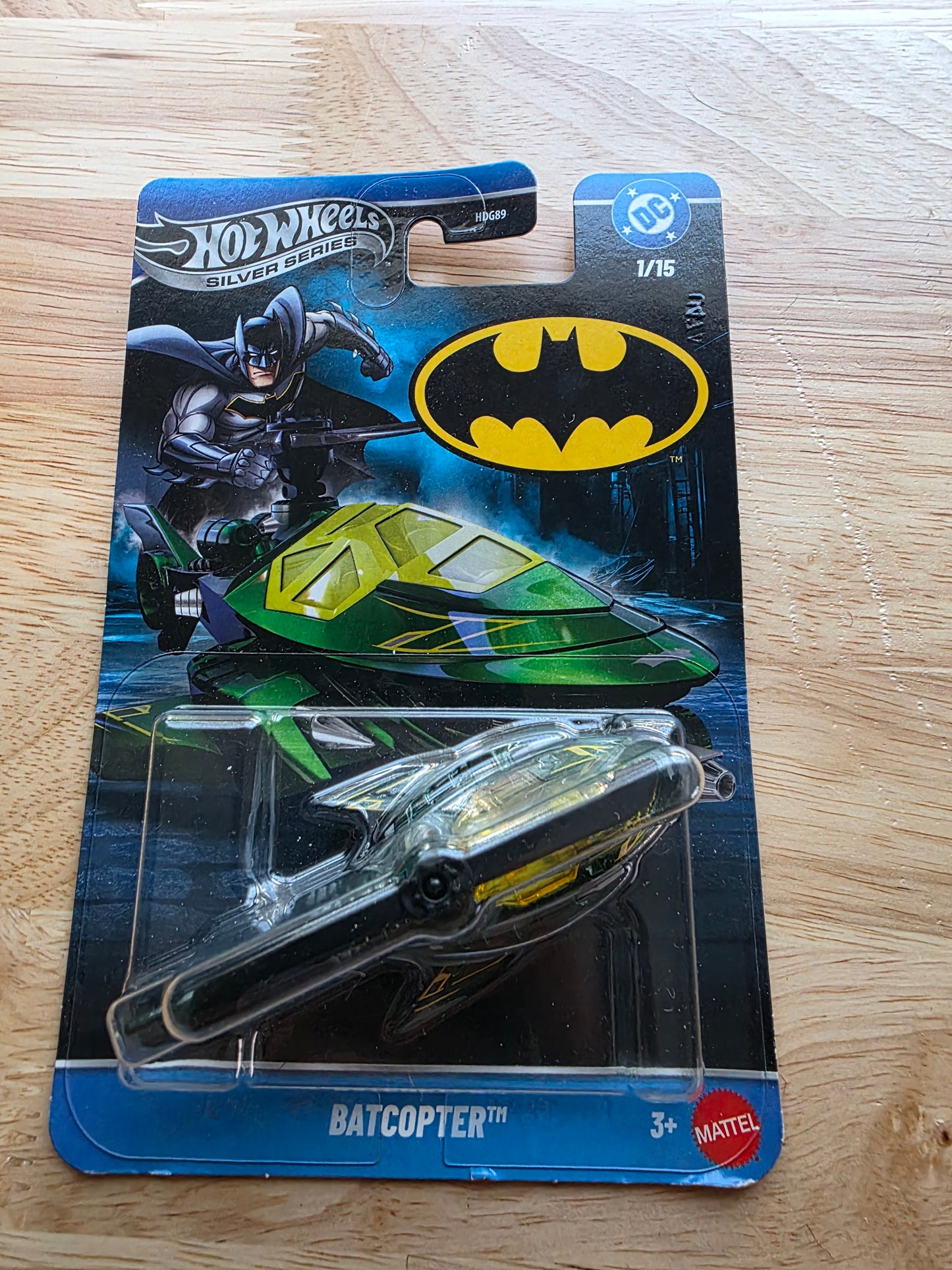 DC-0095 Hot Wheels Batcopter front