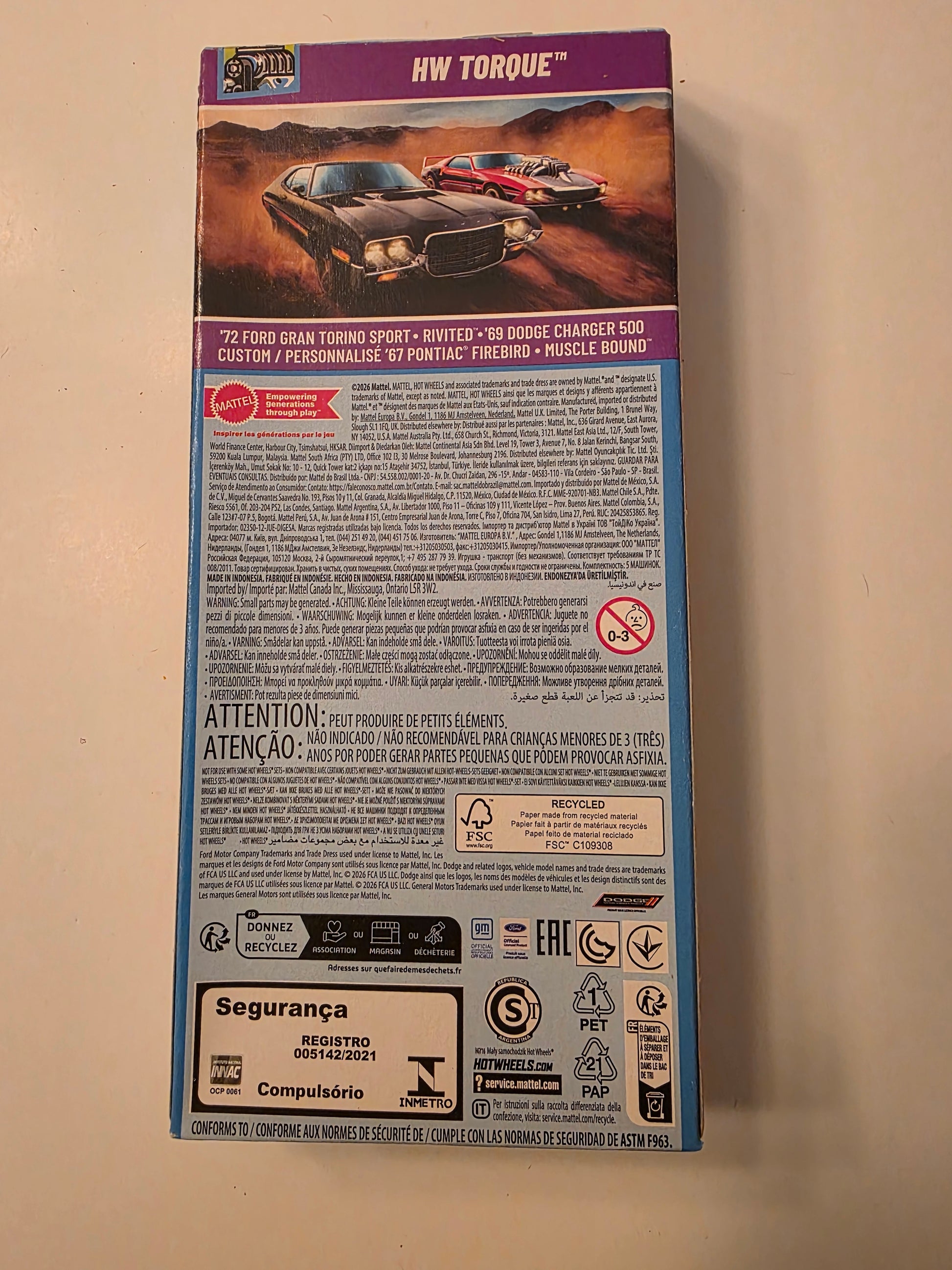 DC-0302 back - Hot Wheels HW Torque 5-Pack