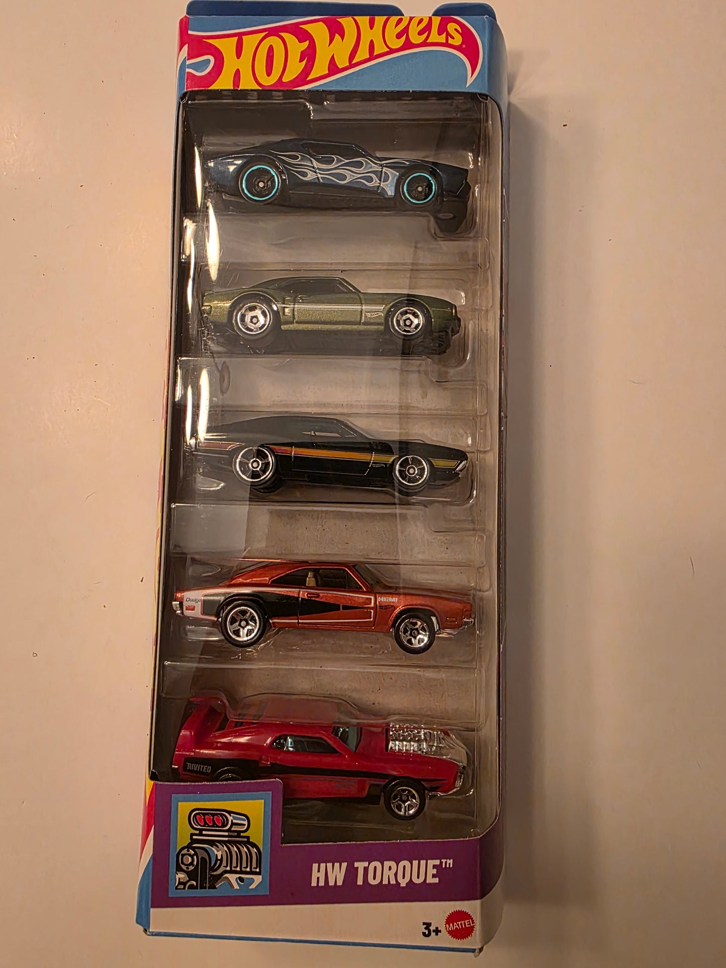 DC-0302 front - Hot Wheels HW Torque 5-Pack
