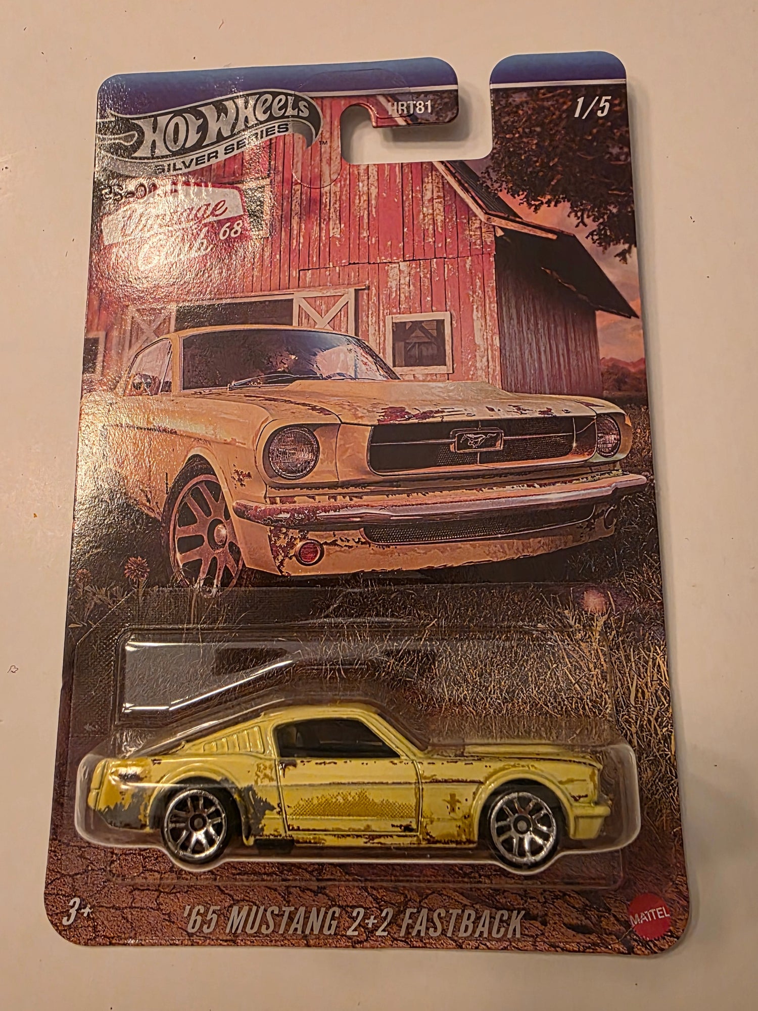DC-0313 front - Hot Wheels '65 Mustang 2+2 Fastback