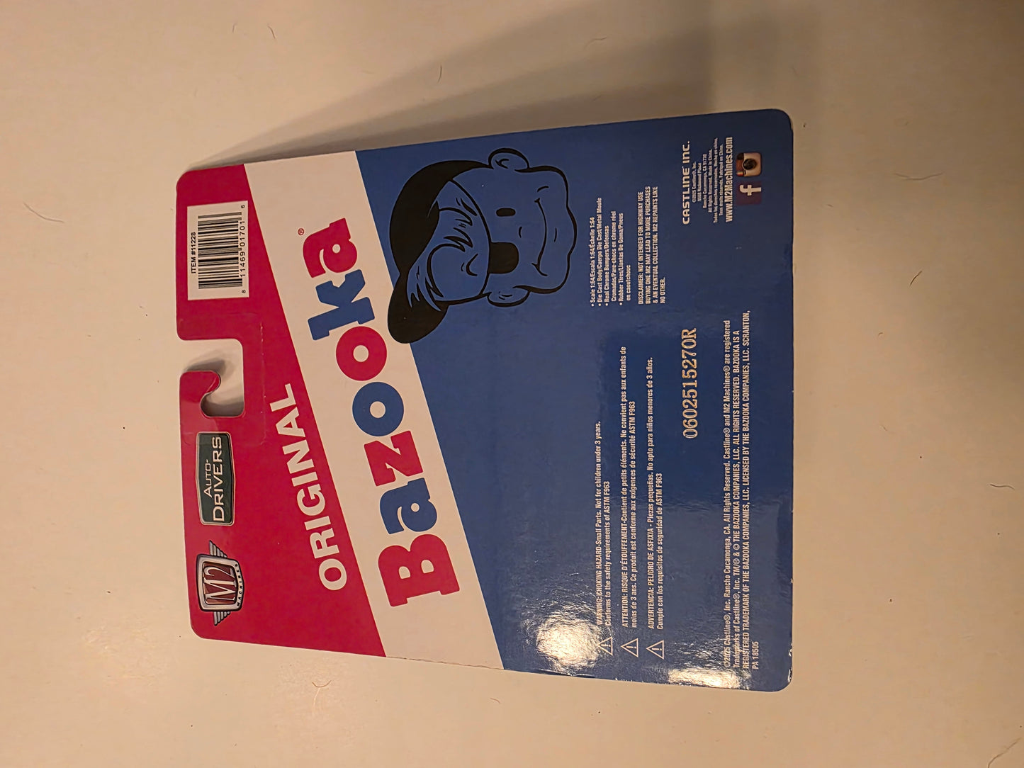 DC-0327 back - M2 Machines Belly Tanker Bazooka