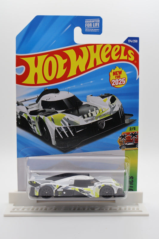 Hot Wheels Peugeot 9X8 Hypercar white HW Exotics 2/5 174/250