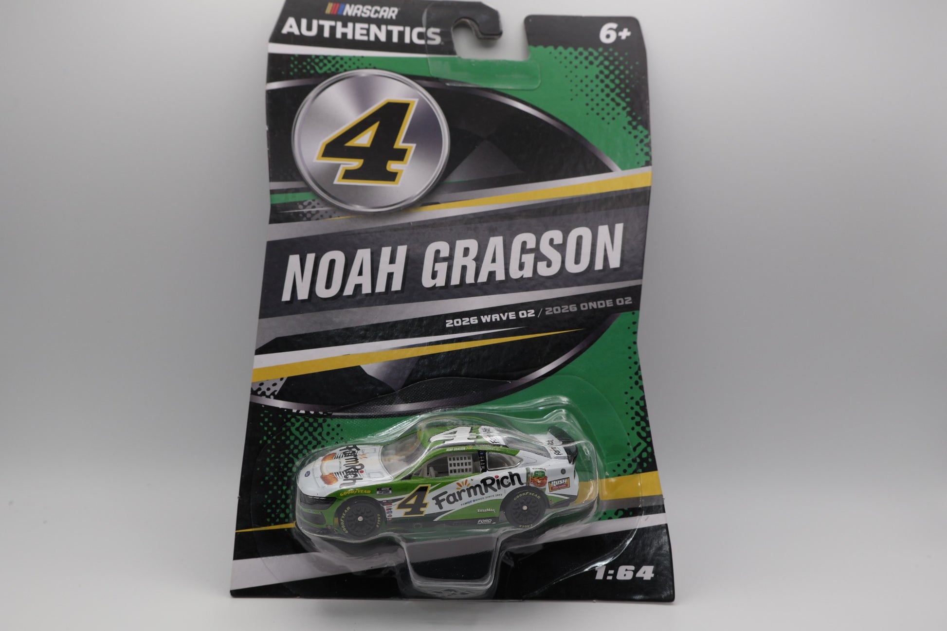 Noah Gragson #4 Farm Rich NASCAR Authentics 2026 Wave 02 front
