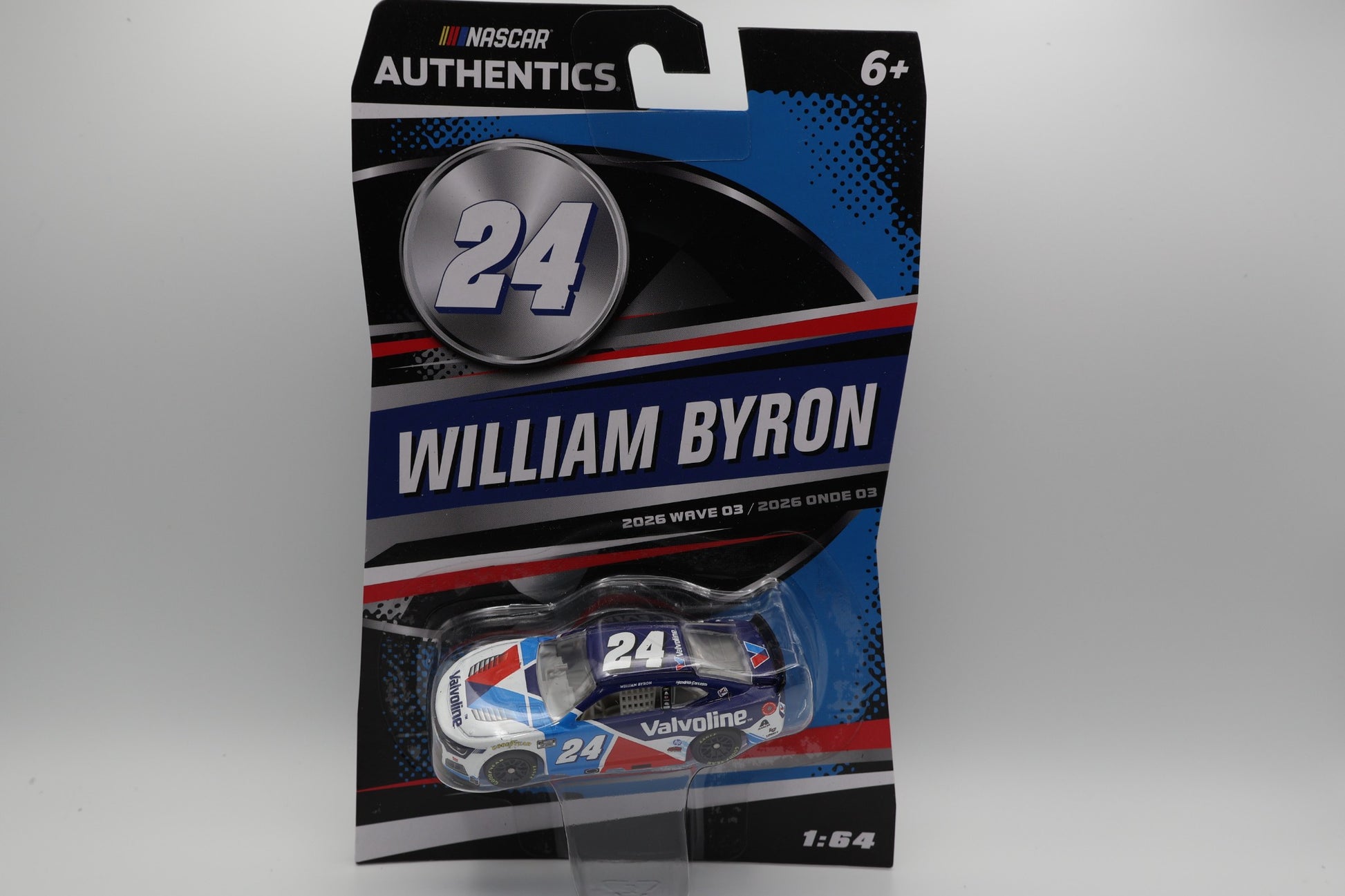 William Byron #24 Valvoline NASCAR Authentics 2026 Wave 03 front
