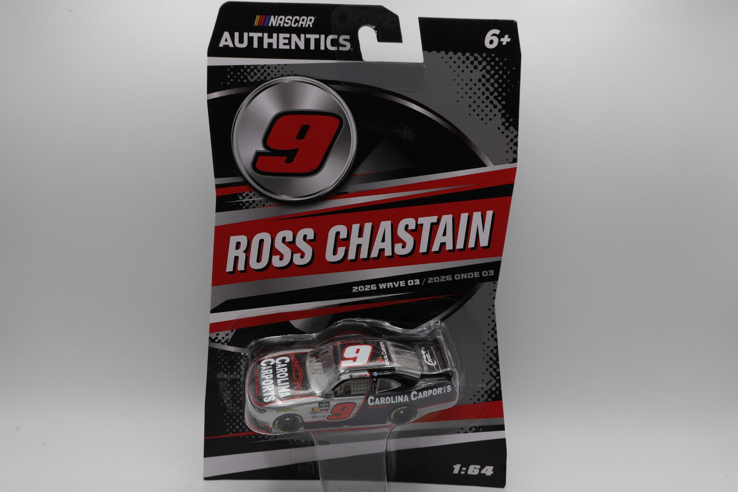 Ross Chastain #9 Carolina Carports NASCAR Authentics 2026 Wave 03 front