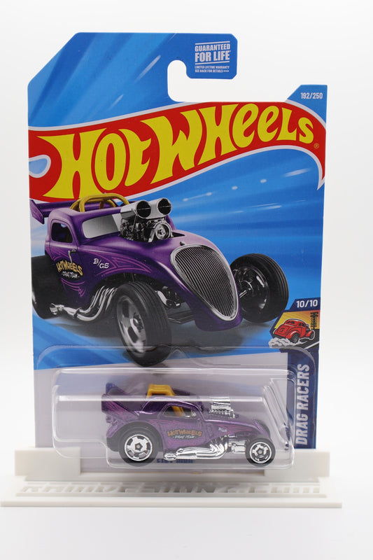 Hot Wheels Fiat 500C purple Drag Racers 10/10 192/250