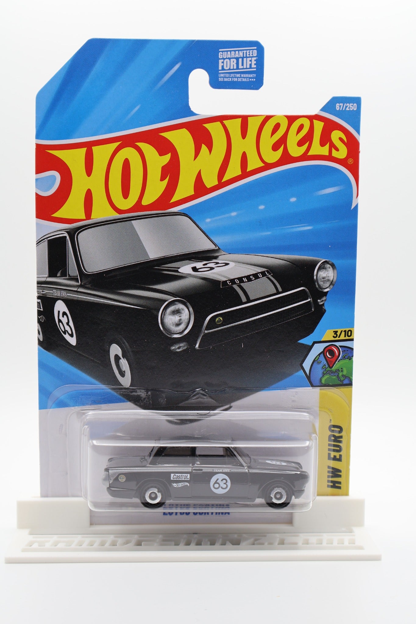 Hot Wheels Lotus Cortina gray HW Euro 3/10 67/250