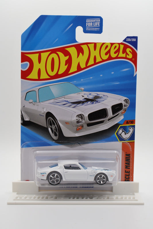 Hot Wheels '73 Pontiac Firebird white Muscle Mania 8/10 230/250