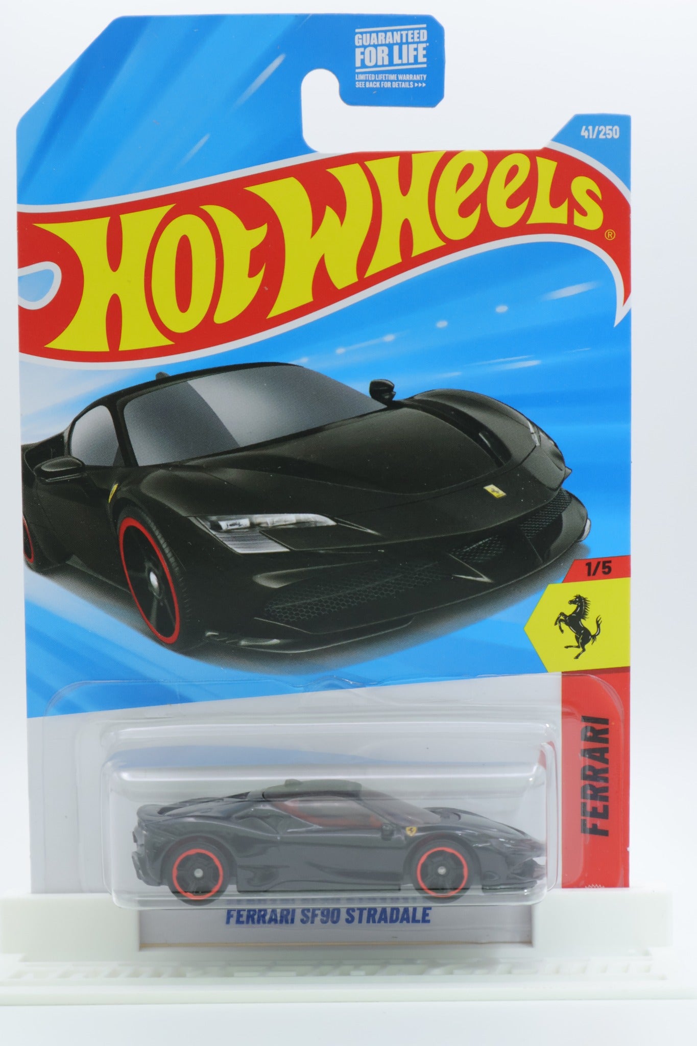 Hot Wheels Ferrari SF90 Stradale black 41/250