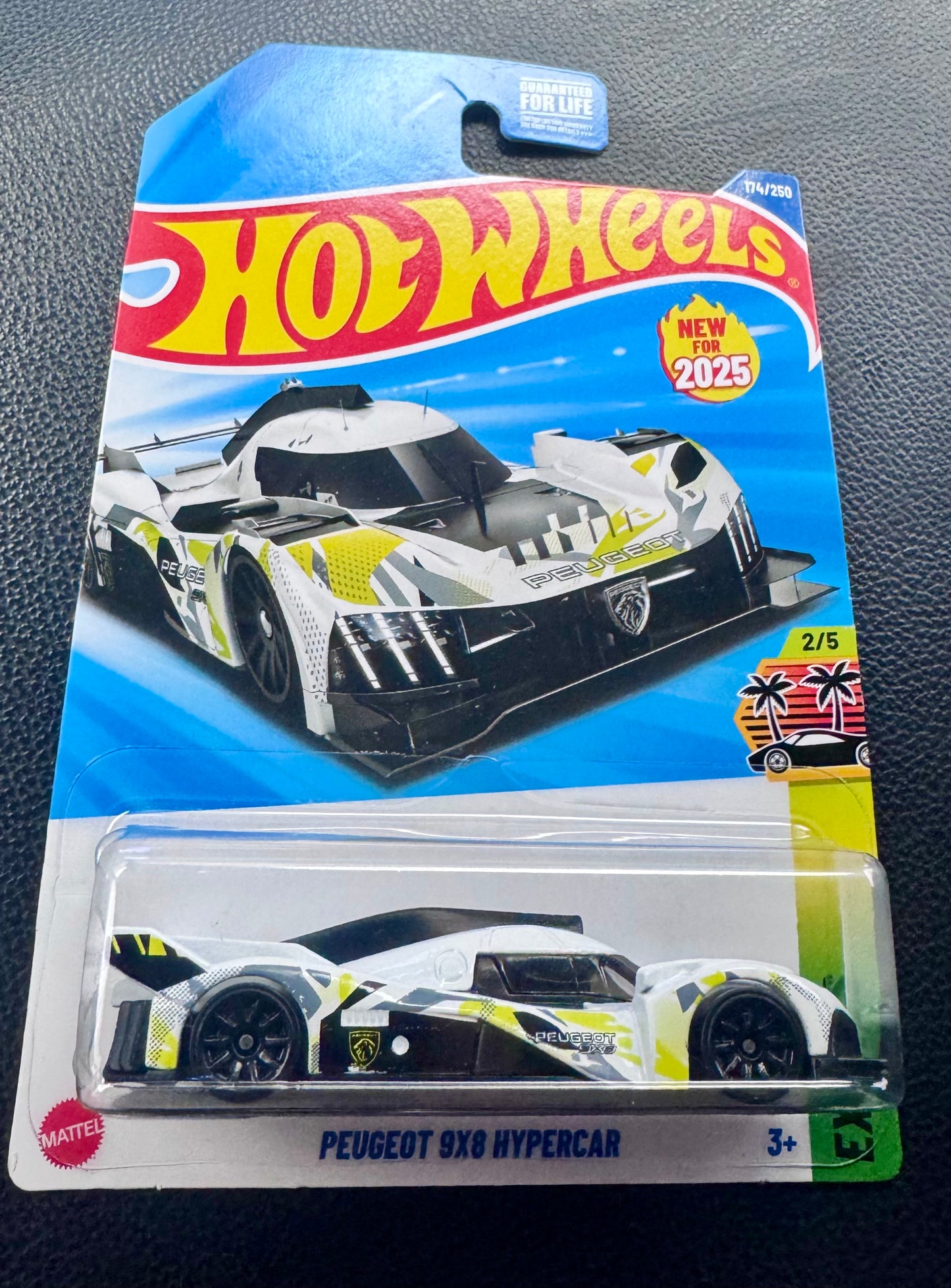 Hot Wheels Peugeot 9X8 Hypercar | Exotics 2/5 | 174/250 | 2025