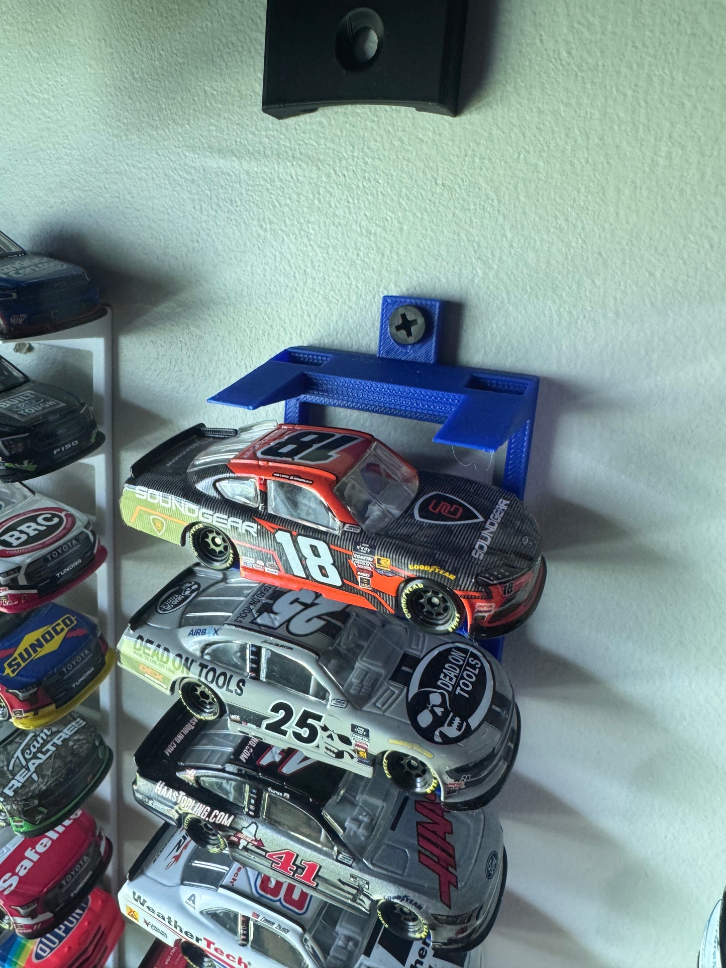 1/64 Scale NASCAR Wall Display Stand | 1–10 Car