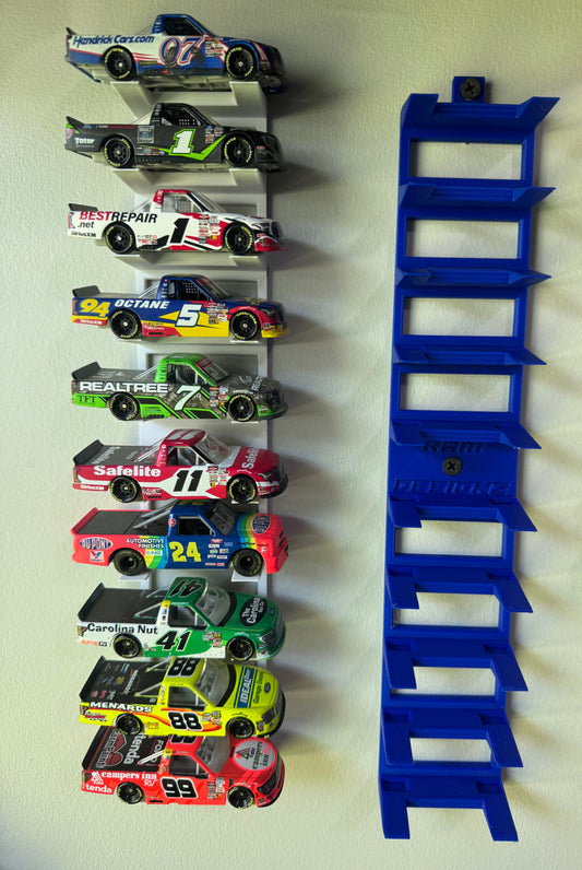 1/64 Scale NASCAR Wall Display Stand | 1–10 Car