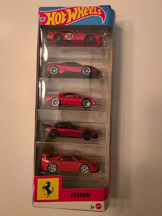Hot Wheels Ferrari 5-Pack