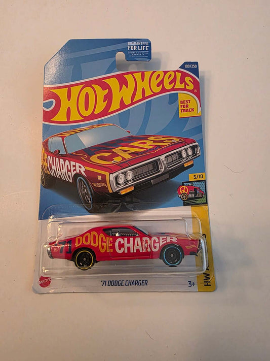 Hot Wheels '71 Dodge Charger | HW Art Cars 5/10 | 102/250