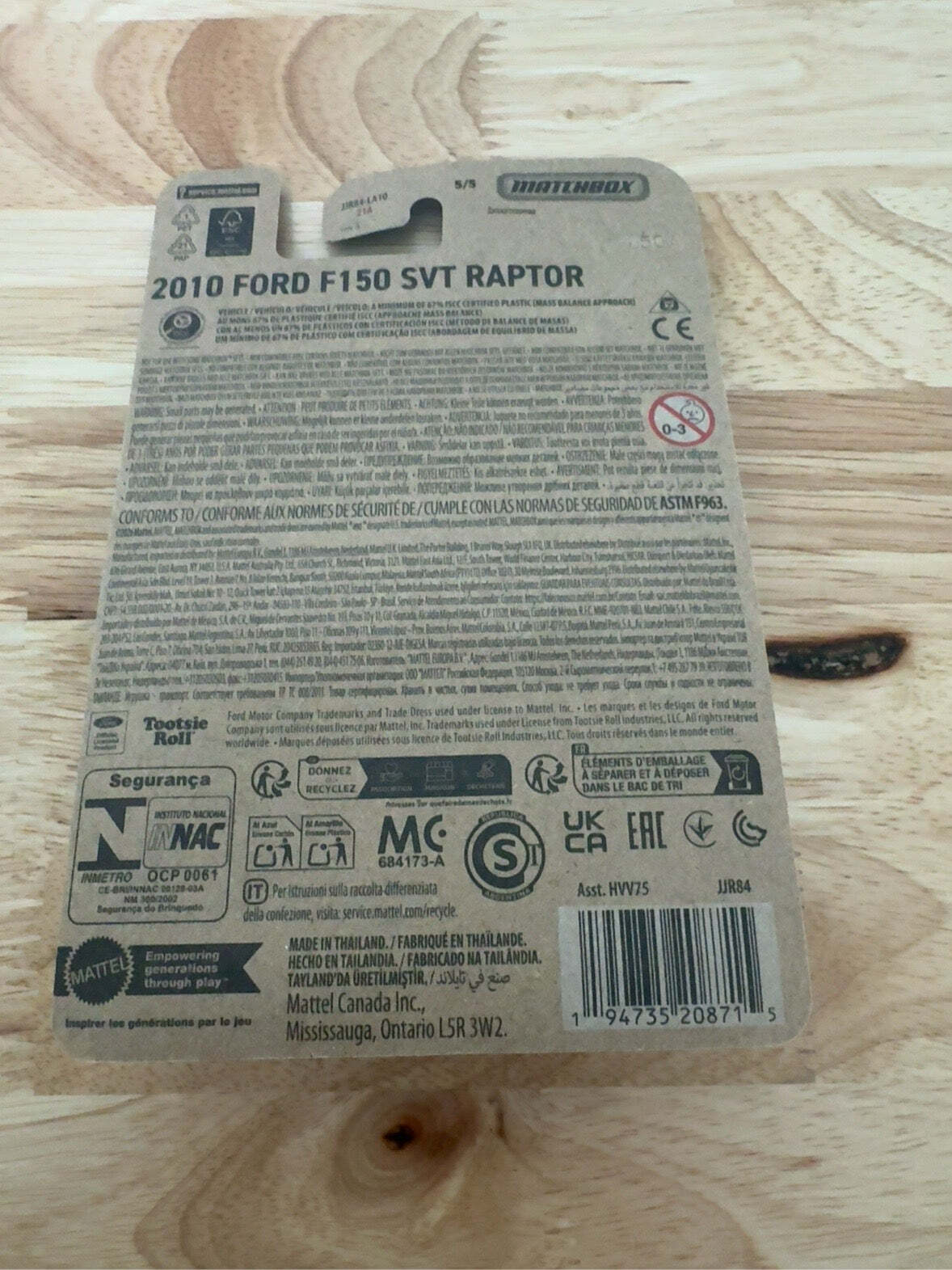 Matchbox 2010 Ford F-150 SVT Raptor | Candy Blox 5/5