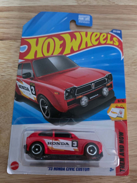 Hot Wheels '73 Honda Civic Custom | Then and Now 9/10 | 231/250