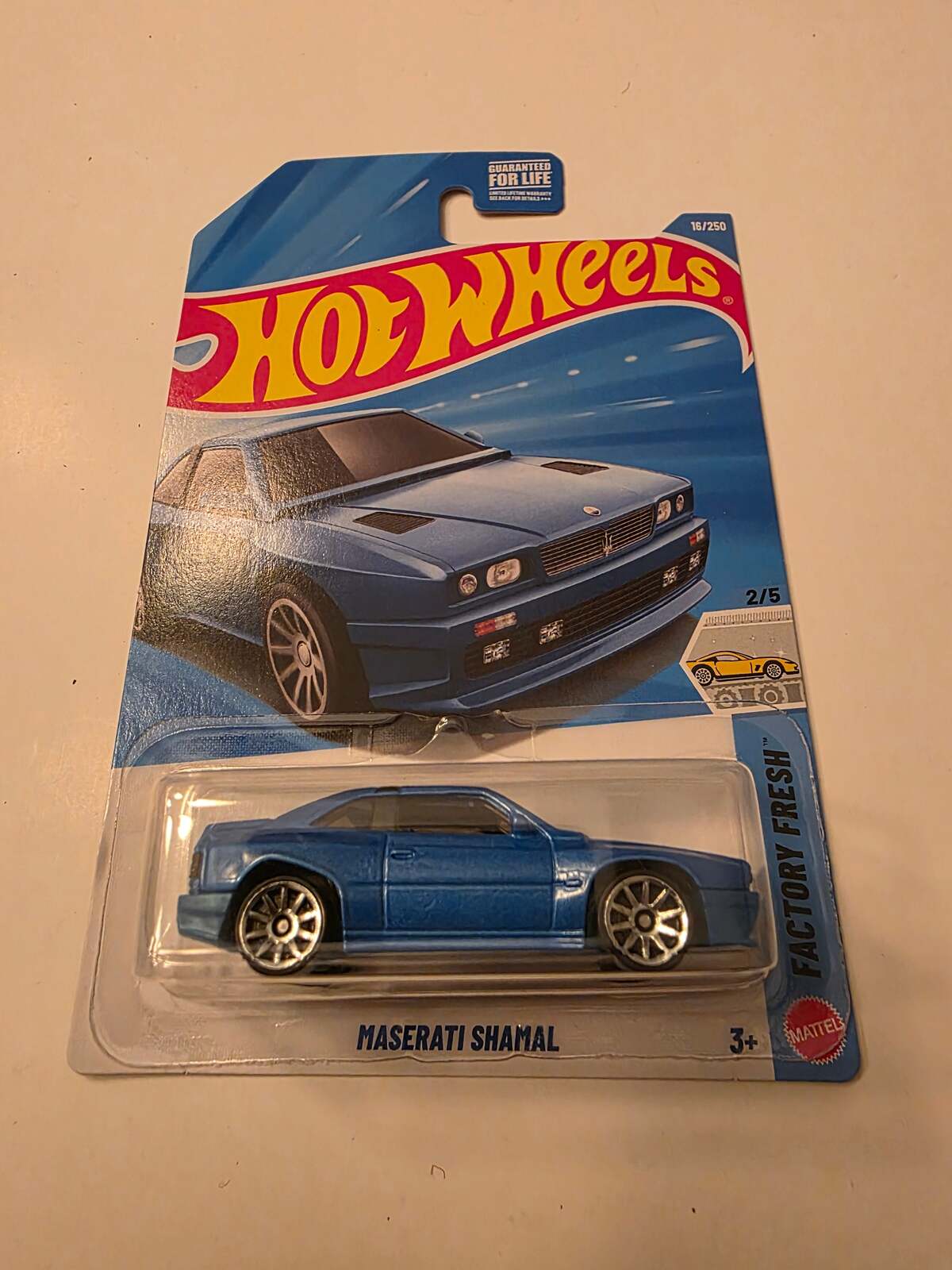 Hot Wheels Maserati Shamal | Factory Fresh 2/5 | 16/250