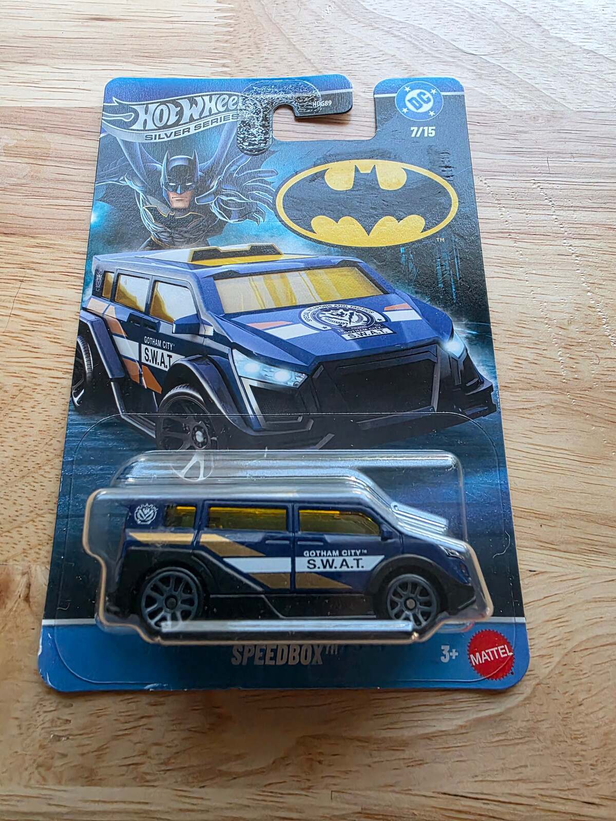 Hot Wheels Speedbox | DC Silver Series 7/15 | 7/15