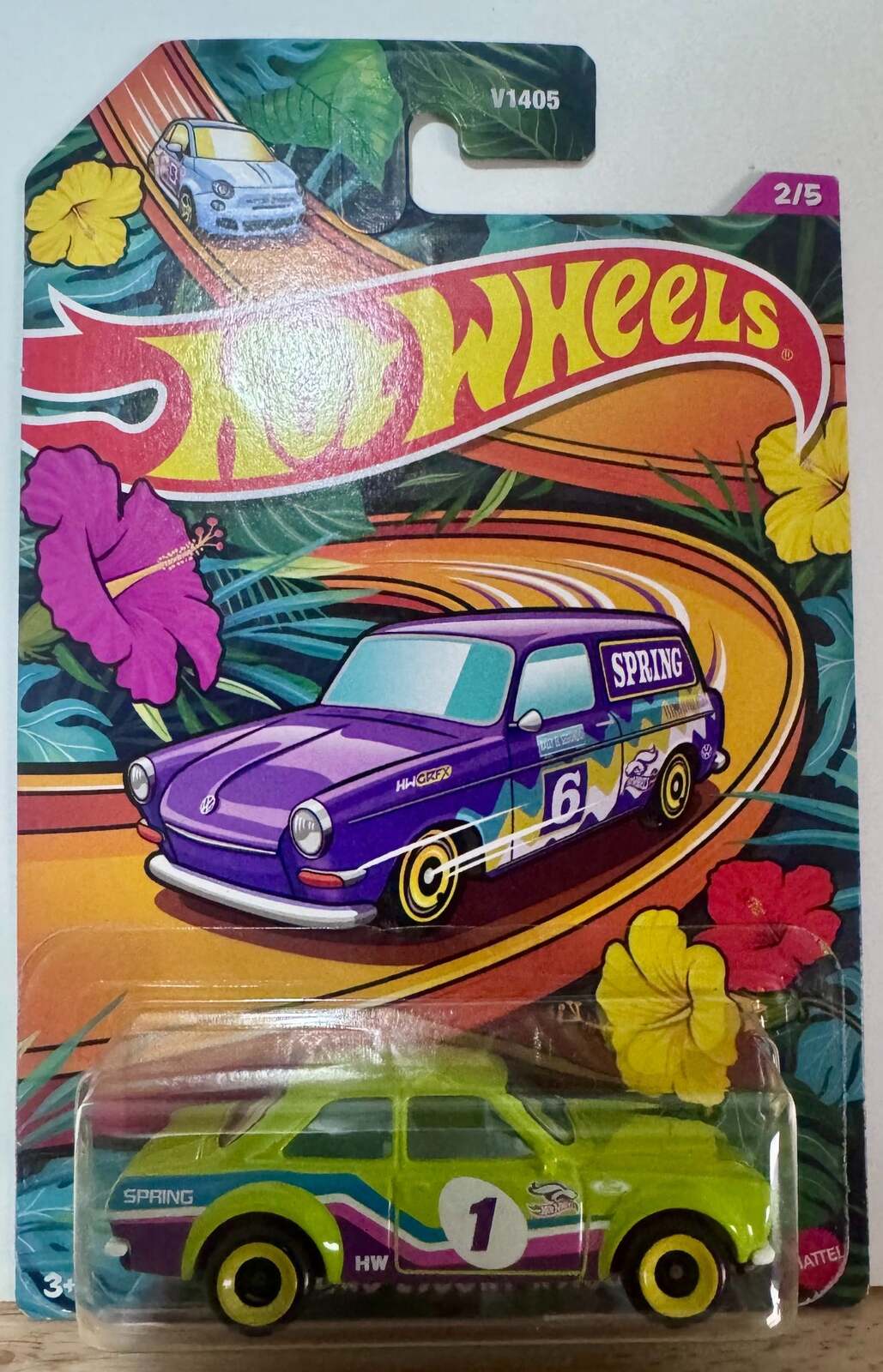 Hot Wheels Spring | Complete 5-Car Set