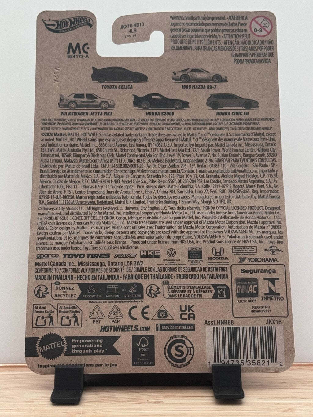 Hot Wheels Silver Series 1995 Mazda RX-7 | Fast & Furious Race-Off 2/5
