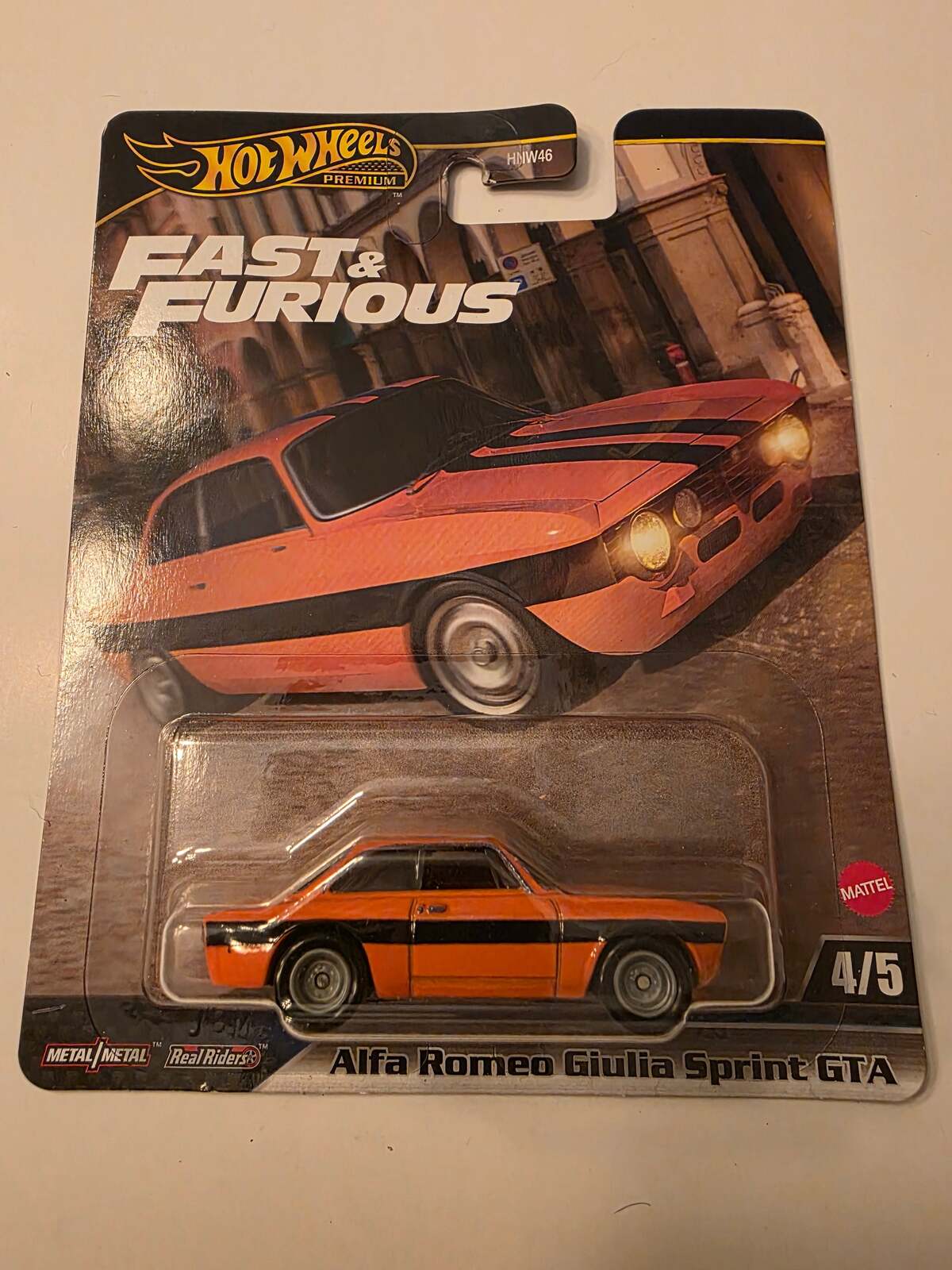 Hot Wheels Premium Alfa Romeo Giulia Sprint GTA | Fast X 4/5